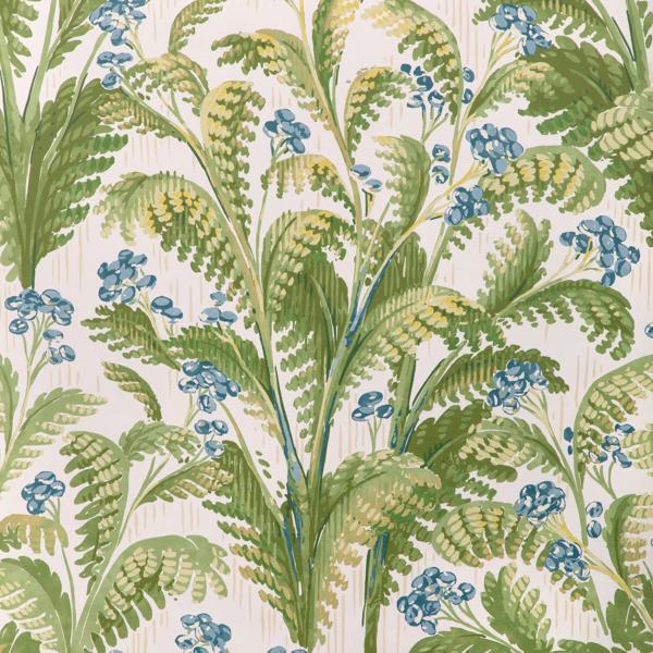 Purchase P2023125-350 Pashley Paper, Blue Tropical - Lee Jofa Wallpaper - P2023125.350.0