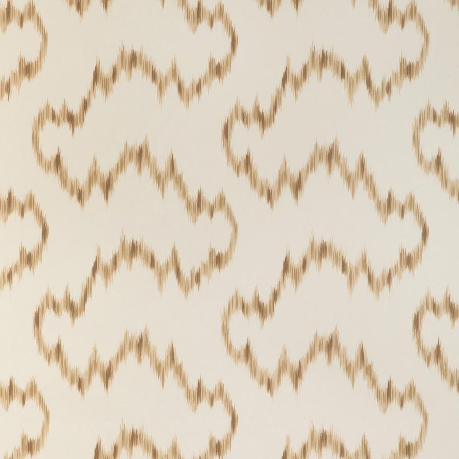 Sample - P2023129-6116 | Mallorcan Ikat Wp, Beige Ikat - Lee Jofa Wallpaper - P2023129.6116.0