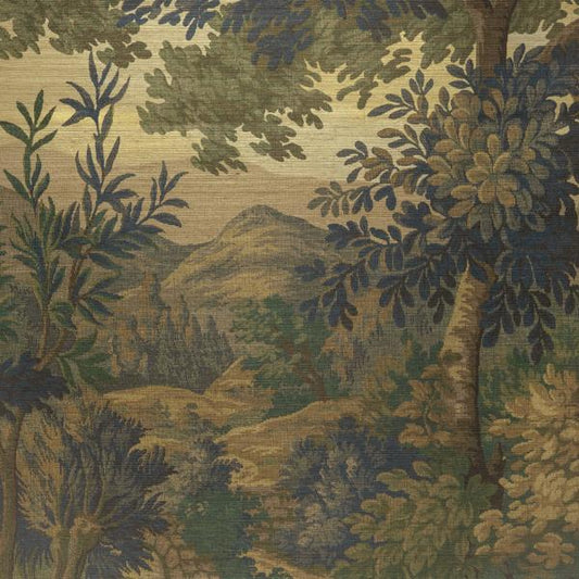 Purchase P2025104-330 Kingsley Mural Gc, Green Toile - Lee Jofa Wallpaper - P2025104.330.0