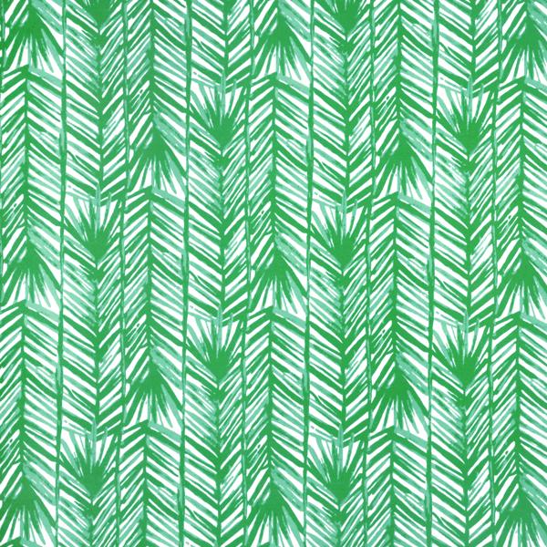 Sample - P2025109-33 | Costa Verde Wp, Green Chevron - Lee Jofa Wallpaper - P2025109.33.0