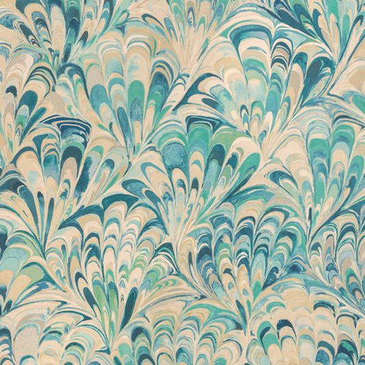 Purchase P2025121-355 Ellis Paper, Turquoise Abstract - Lee Jofa Wallpaper - P2025121.355.0