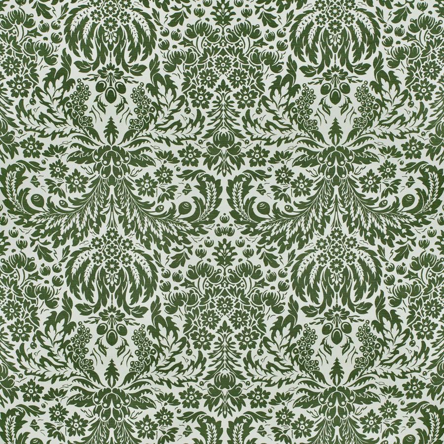 Purchase P2025123-31 Damask Wp, Green Damask - Lee Jofa Wallpaper - P2025123.31.0