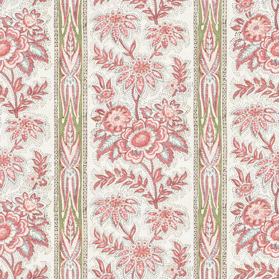 Purchase P2026104-124 Margaux Paper, Red Stripes - Lee Jofa Wallpaper - P2026104.124.0