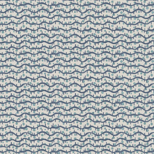 Purchase P2026105-513 Seedling Paper, Blue Geometric - Lee Jofa Wallpaper - P2026105.513.0