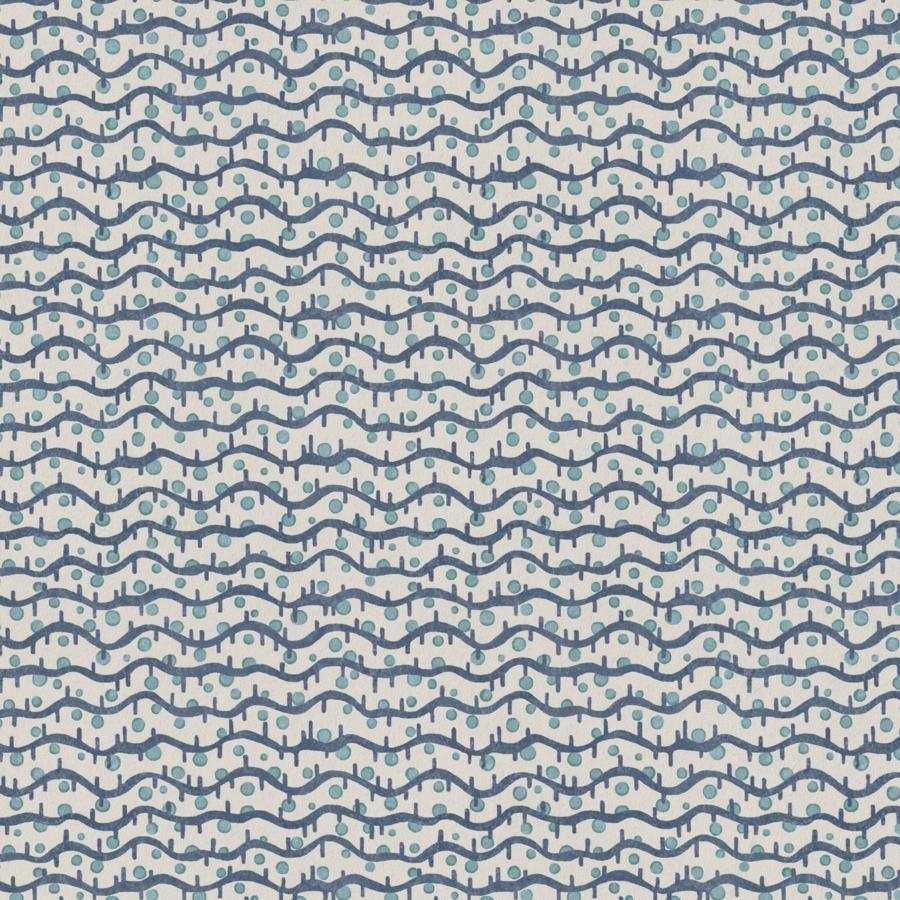 Purchase P2026105-513 Seedling Paper, Blue Geometric - Lee Jofa Wallpaper - P2026105.513.0