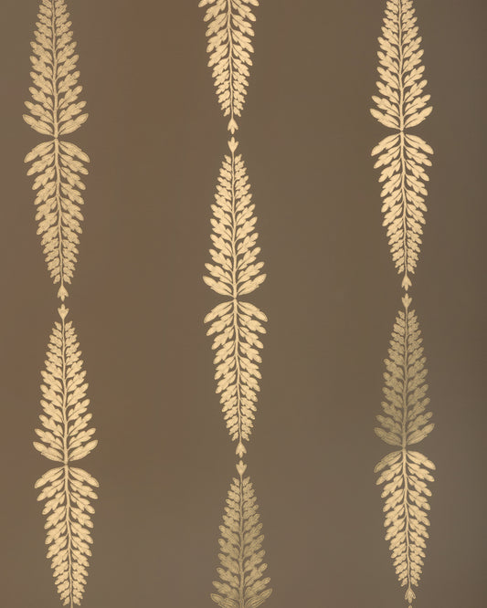 Purchase P2026107-166 Glade Fern, Brown Stripes - Lee Jofa Wallpaper - P2026107.166.0