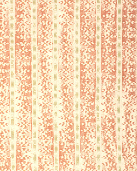 Purchase P2026109-312 Hawkins Wc, Orange Stripes - Lee Jofa Wallpaper - P2026109.312.0