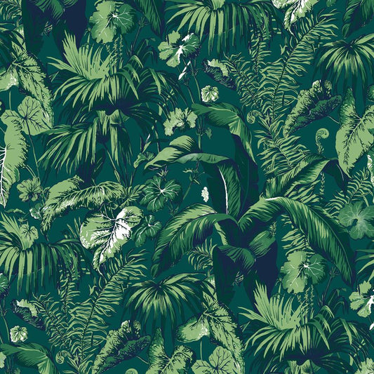 Looking P8015102.3 Feuillage Green by Brunschwig Fils