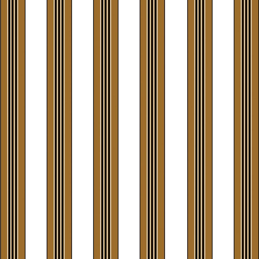 Select P8015104.46 Rayure Lione Tobacco by Brunschwig Fils