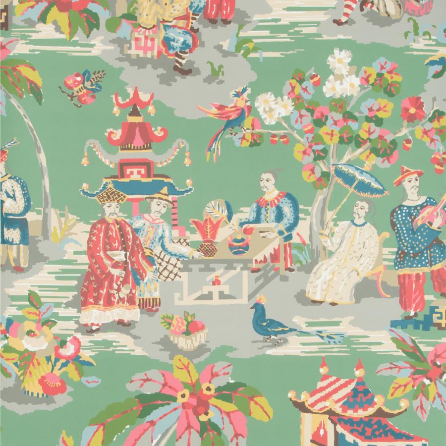 Sample P8019102.133.0 Volume 57, Xian Jade by Brunschwig and Fils Wallpaper