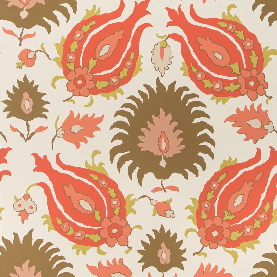 Save P8020102.1736.0 Kashmiri Multi Color by Brunschwig & Fils Wallpaper