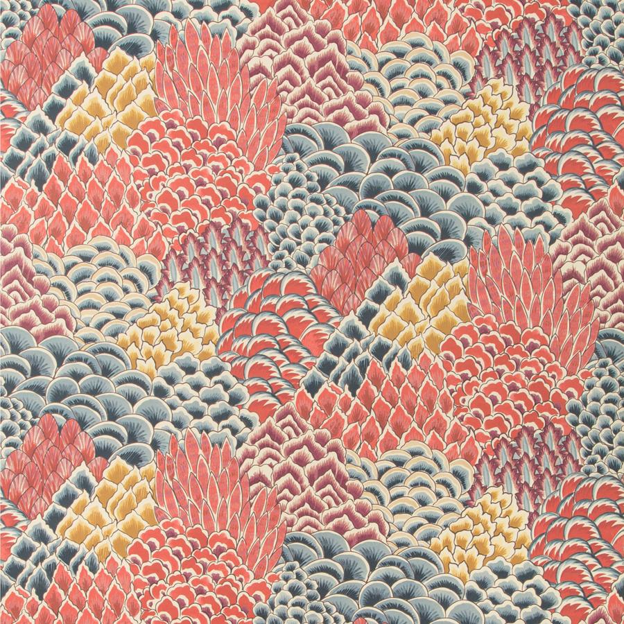 Buy P8020104.195.0 Katibi Multi Color Floral by Brunschwig & Fils Wallpaper