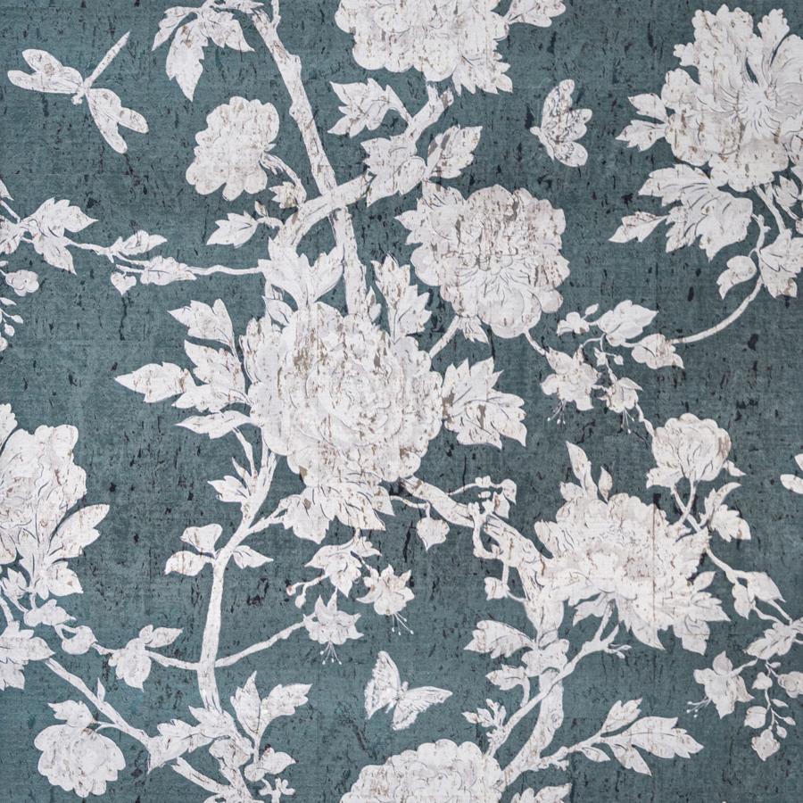 Purchase P8020109.35.0 Les Pivoines Blue Floral by Brunschwig & Fils Wallpaper