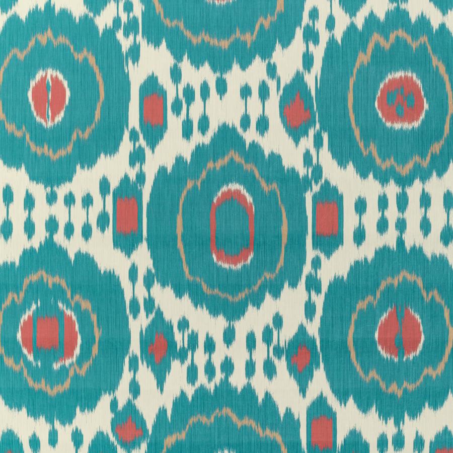 Sample P8020114.3519.0 Mayenne, Aqua by Brunschwig and Fils Wallpaper