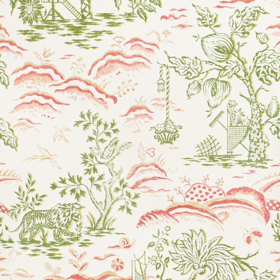 Select P8022101.317 Valensole Leaf/Rose Botanical & Floral by Brunschwig & Fils Wallpaper