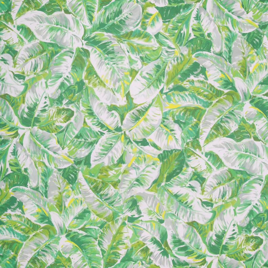 Sample - P8022109.3.0 | Diani, Green Leaf - Brunschwig & Fils Wallpaper