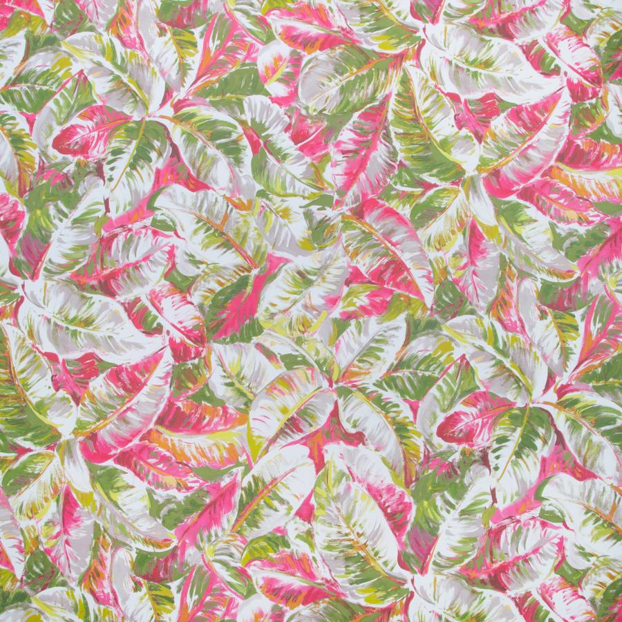 Sample - P8022109.73.0 | Diani, Pink Leaf - Brunschwig & Fils Wallpaper