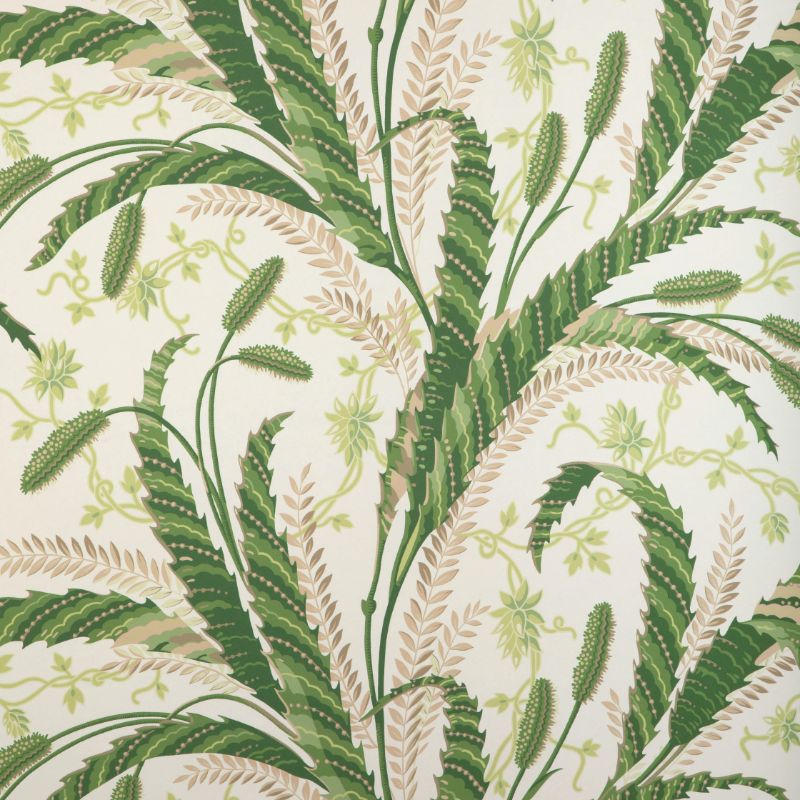 Purchase P8023101.3.0 Vernay, Green Botanical - Brunschwig & Fils Wallpaper