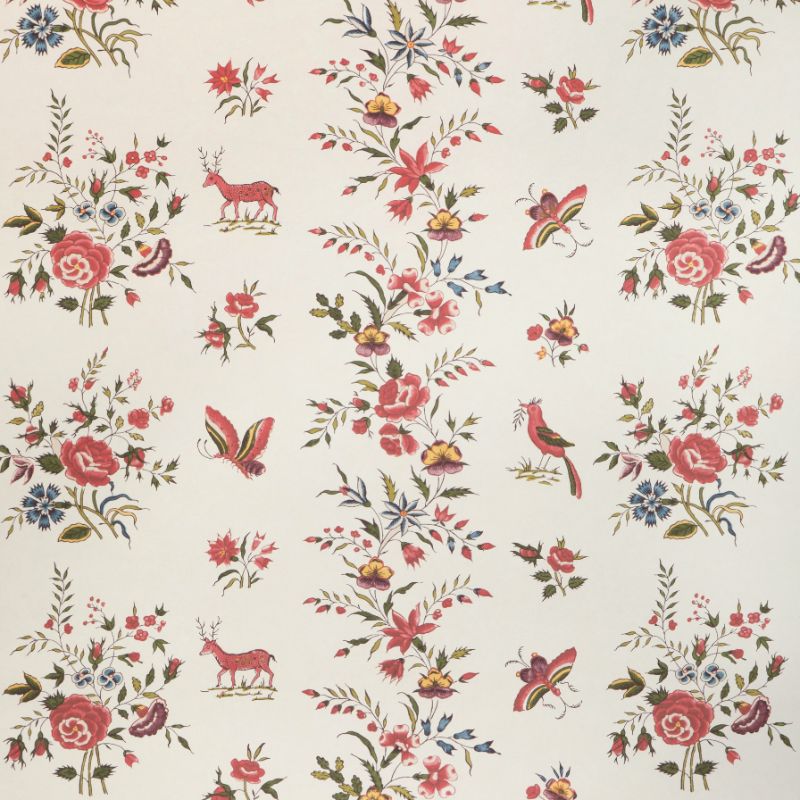 Purchase P8023103.319.0 Aurel, Red Animals - Brunschwig & Fils Wallpaper