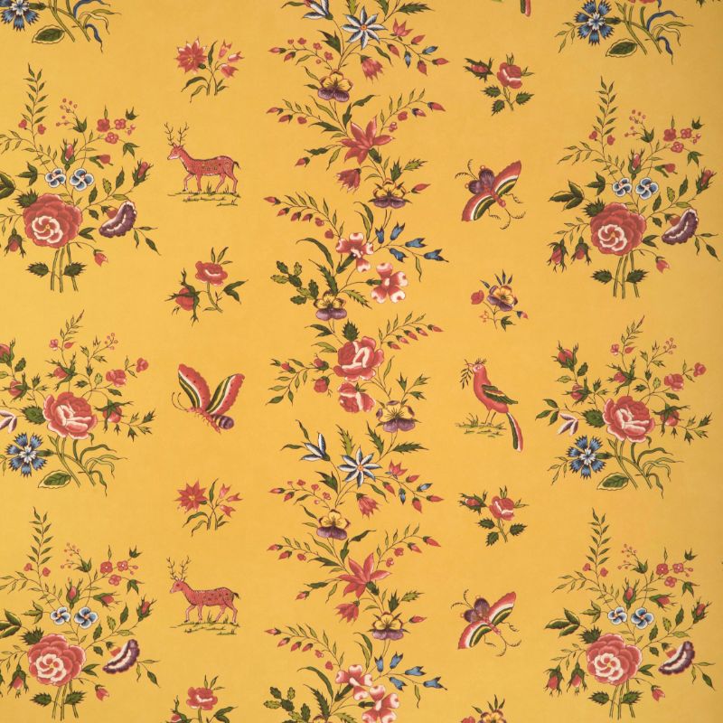 Purchase P8023103.940.0 Aurel, Yellow Animals - Brunschwig & Fils Wallpaper