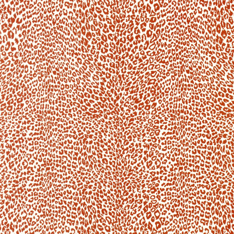 Purchase P8023107.12.0 Petit Leopard, Orange Animals - Brunschwig & Fils Wallpaper