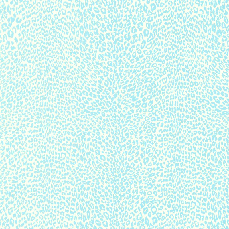 Purchase P8023107.15.0 Petit Leopard, Blue Animals - Brunschwig & Fils Wallpaper