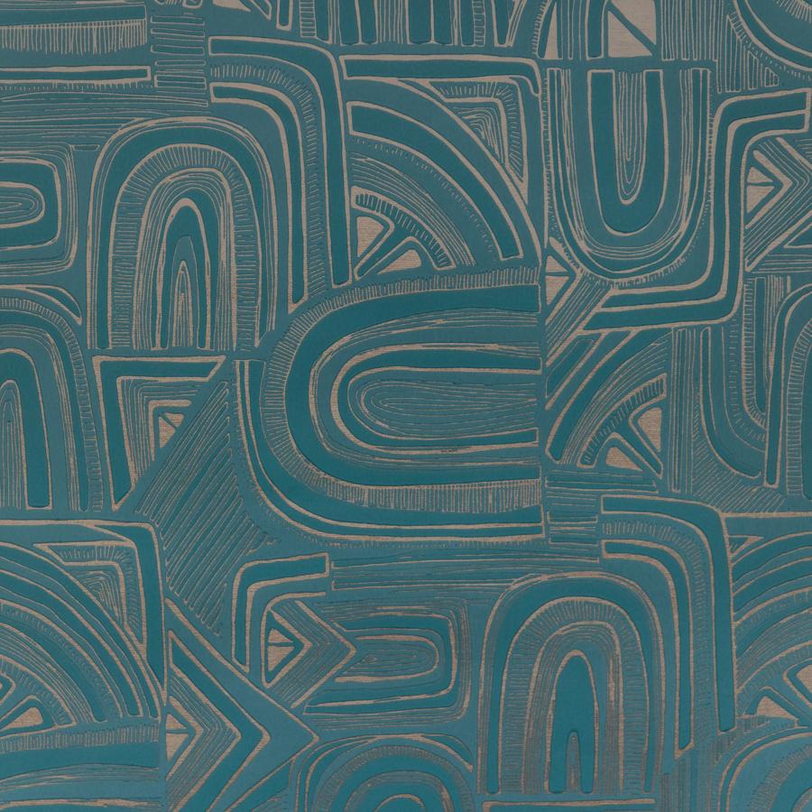 Sample - P8023113-13 | Timbre, Green Modern - Brunschwig & Fils Wallpaper - P8023113.13.0