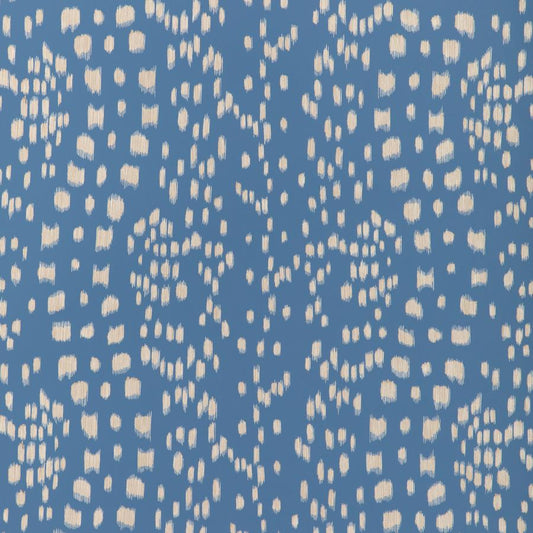 Sample - P8024102-5 | Les Touches Reverse, Blue Polka Dots - Brunschwig & Fils Wallpaper - P8024102.5.0
