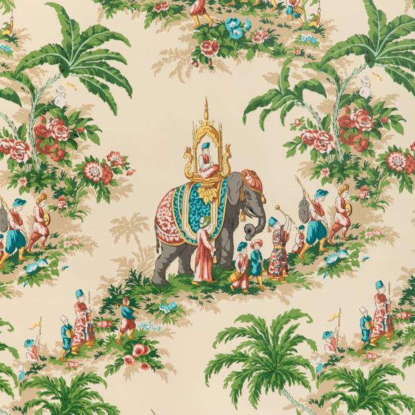 Purchase P8024103-1624 Beauport Promenade, Multi Color Global - Brunschwig & Fils Wallpaper - P8024103.1624.0