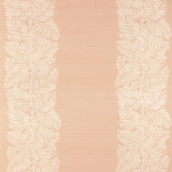 Purchase P8024114-12 Palmar Sisal, Orange Stripes - Brunschwig & Fils Wallpaper - P8024114.12.0