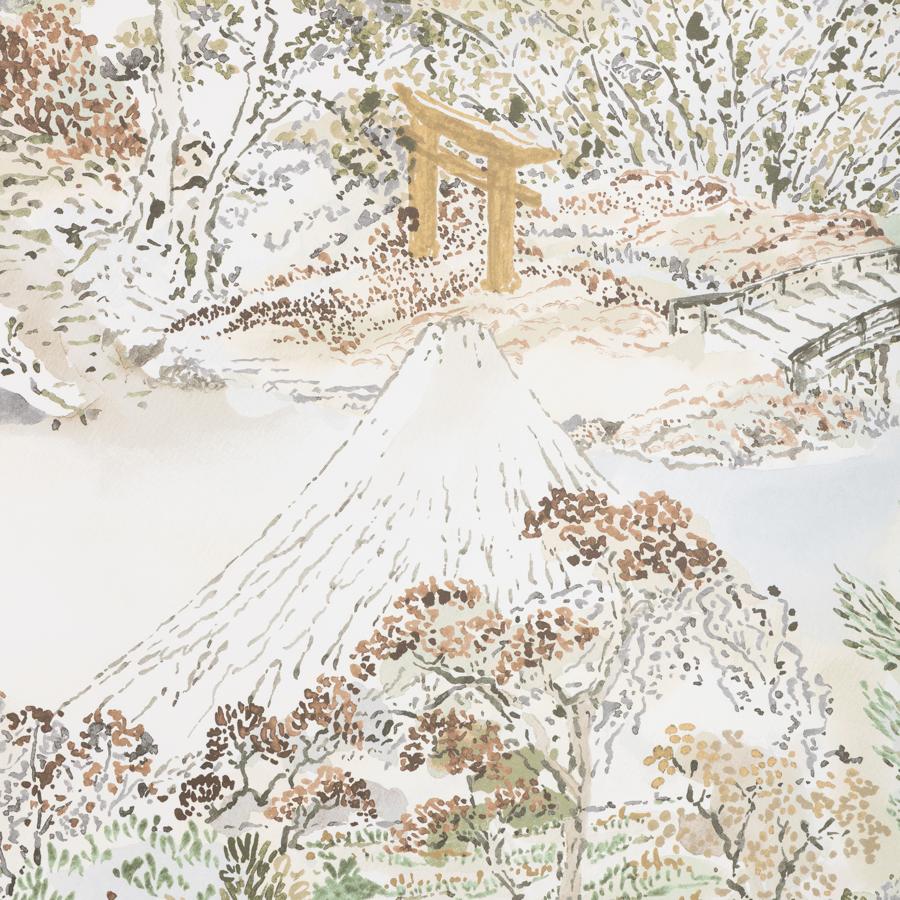 Purchase P8025104-1611 Meiji, Natural Chinoiserie - Brunschwig & Fils Wallpaper - P8025104.1611.0