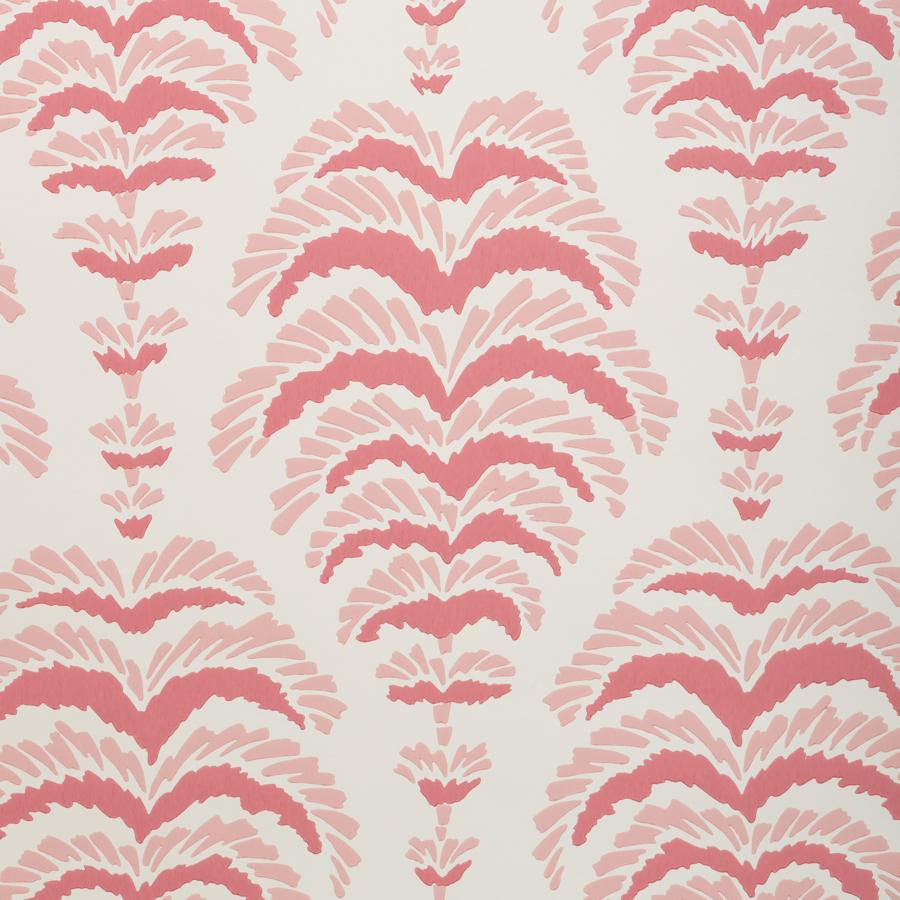 Purchase P8025107-77 Ponchette, Pink Botanical - Brunschwig & Fils Wallpaper - P8025107.77.0