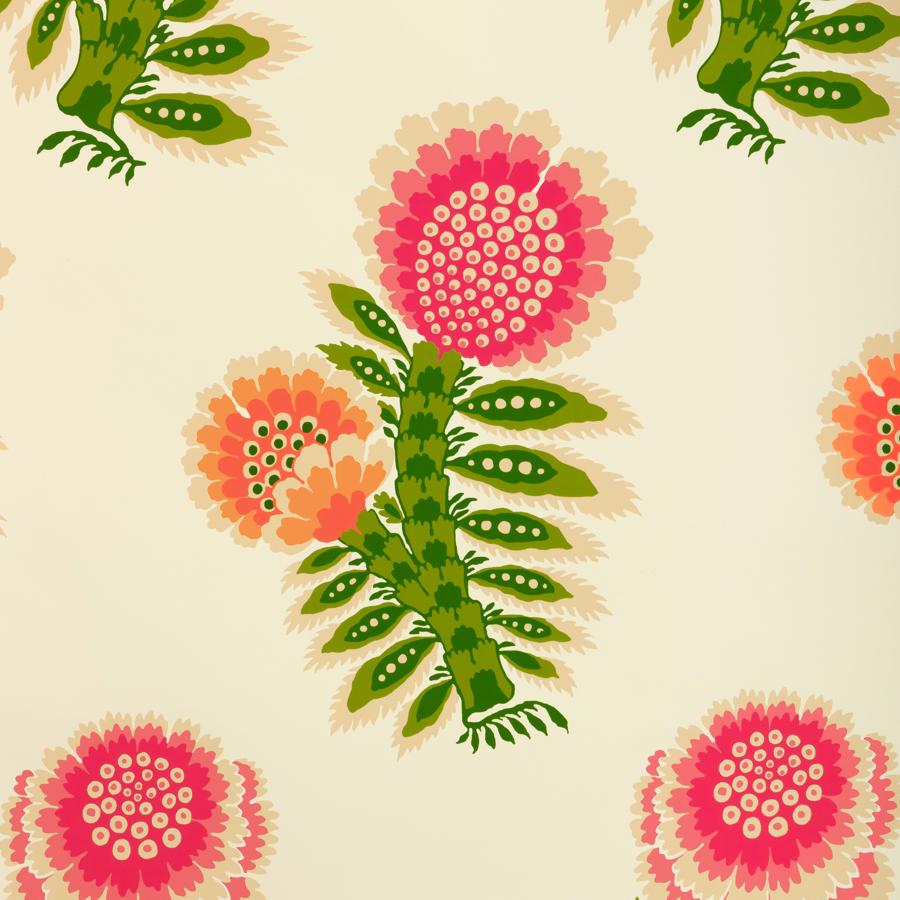 Purchase P8025111-73 Kumaly, Spring Floral - Brunschwig & Fils Wallpaper - P8025111.73.0