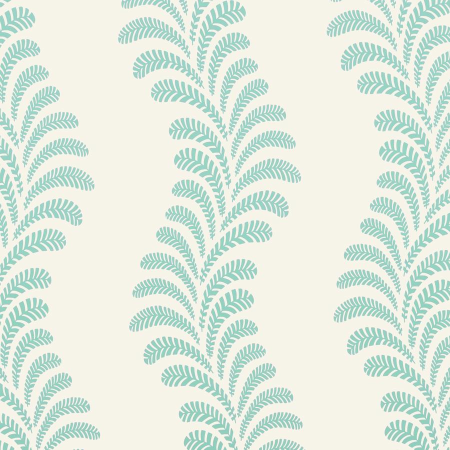 Purchase P8025112-13 Vezere, Aqua Botanical - Brunschwig & Fils Wallpaper - P8025112.13.0