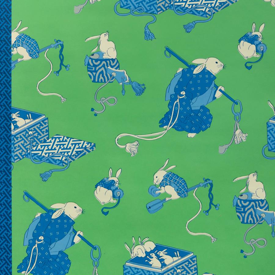 Purchase P8026107-315 Shimo, Green/Blue - Brunschwig & Fils Wallpaper - P8026107.315.0