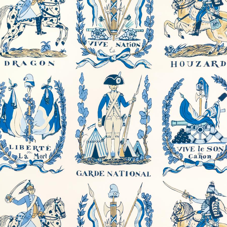 Purchase P8026111-51 New Battle Of Valmy, Cadet - Brunschwig & Fils Wallpaper - P8026111.51.0