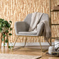 Purchase PK333442 Brewster Wallpaper, Hartmann Rust Stripe Texture - Medley12