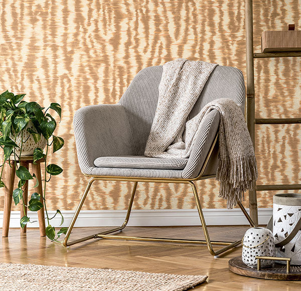 Purchase PK333442 Brewster Wallpaper, Hartmann Rust Stripe Texture - Medley12