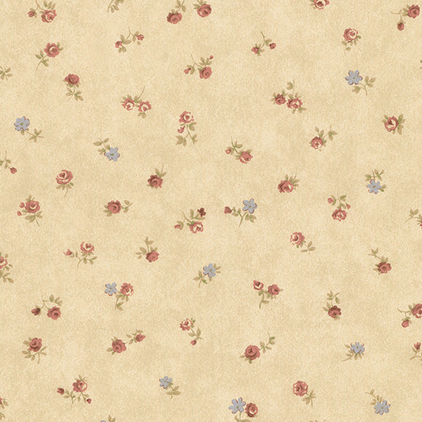 Purchase Pr33813 | Floral Prints 2, Beige Floral - Norwall Wallpaper
