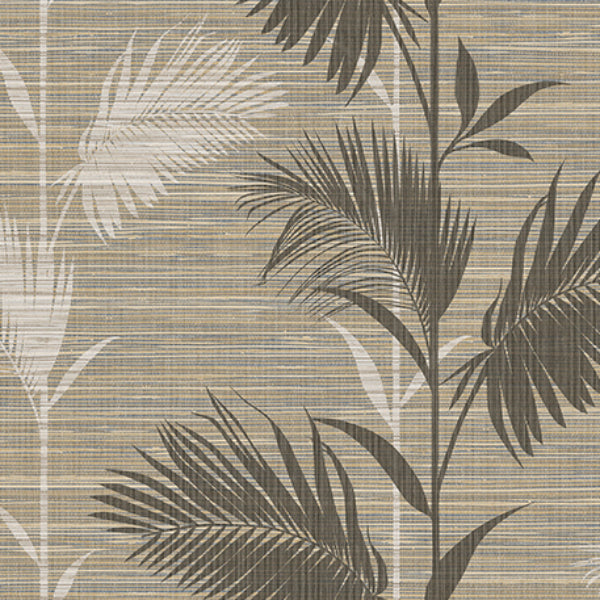 Purchase PS40306 Palm Springs, Away On Holiday Brown Palm by Kenneth James Wallpaper
