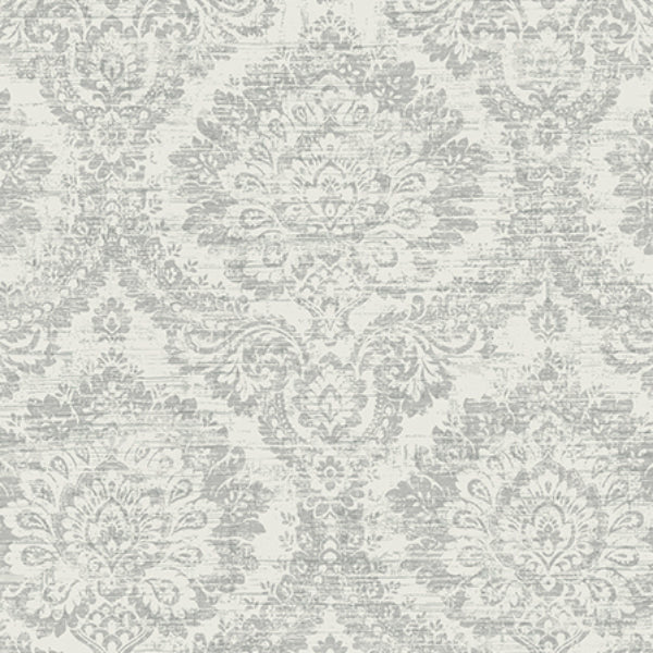 Purchase PS41908 Palm Springs, Kauai Grey Damask by Kenneth James Wallpaper