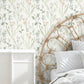 Purchase Psw1519Rl | Watercolor Botanicals, Alpine Botanical Peel & Stick - York Wallpaper