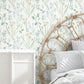 Purchase Psw1520Rl | Watercolor Botanicals, Alpine Botanical Peel & Stick - York Wallpaper