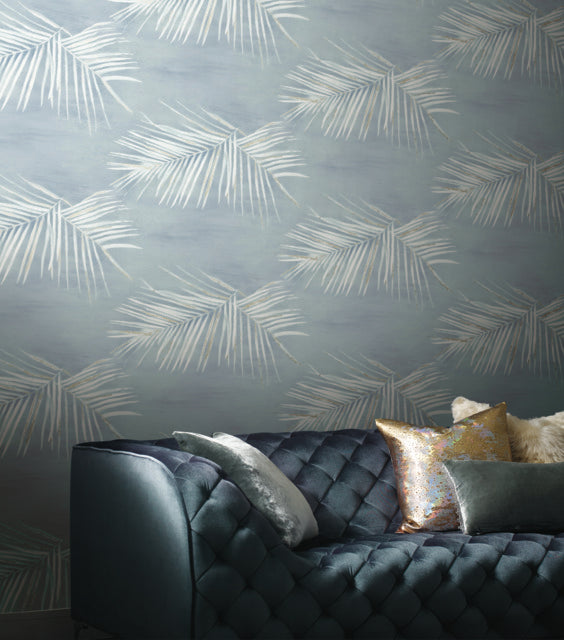 Purchase Psw1554Rl | Aviva Stanoff, Endless Summer Blue Peel & Stick - York Wallpaper