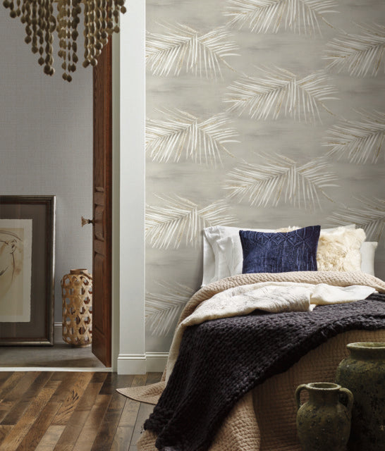 Purchase Psw1555Rl | Aviva Stanoff, Endless Summer Taupe Peel & Stick - York Wallpaper