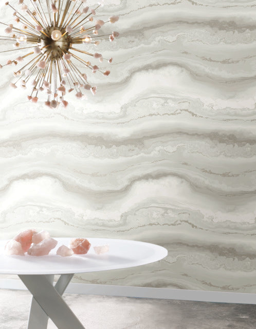 Purchase Psw1558Rl | Aviva Stanoff, Shifting Sands Salt Grey Peel & Stick - York Wallpaper