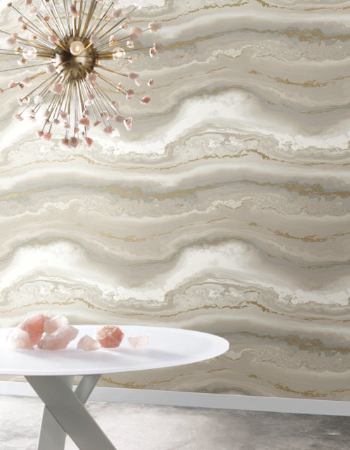 Purchase Psw1560Rl | Aviva Stanoff, Shifting Sands Beige Peel & Stick - York Wallpaper