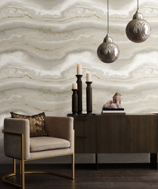 Purchase Psw1560Rl | Aviva Stanoff, Shifting Sands Beige Peel & Stick - York Wallpaper