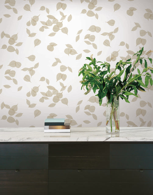 Purchase Psw1563Rl | Aviva Stanoff, Inner Peace Champagne Peel & Stick - York Wallpaper