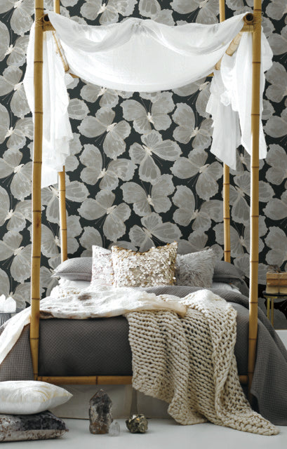 Purchase Psw1565Rl | Aviva Stanoff, Monarch Onyx Peel & Stick - York Wallpaper